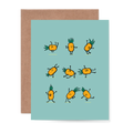 Pineapple Pattern Card