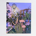 Plant Store at Night 5x7