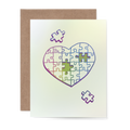 Heart Puzzle Card