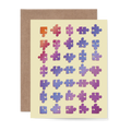 Puzzle Pattern Card