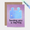Sending You A Big Hug Sticker Card (Copy) (Copy)