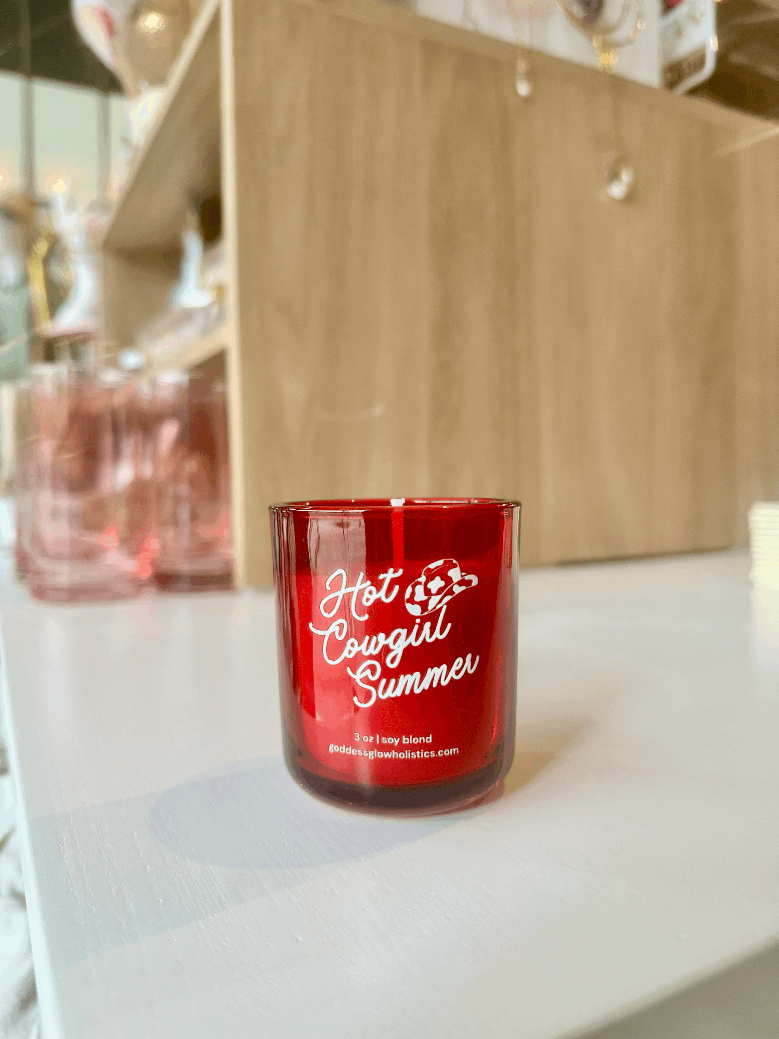 Hot Cowgirl Summer Candle